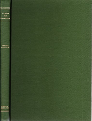 AARON'S ROD BLOSSOMING