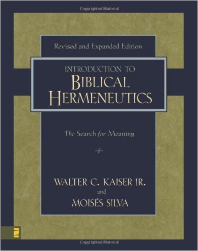 INTRODUCTION TO BIBLICAL HERMENEUTICS