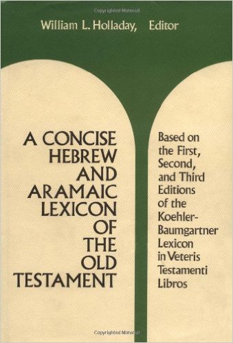 CONCISE HEBREW AND ARAMAIC LEXICON