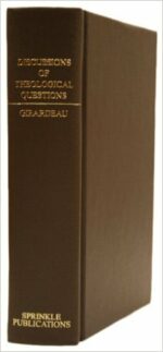 DISCUSSIONS OF THEOLOGICAL QUESTIONS