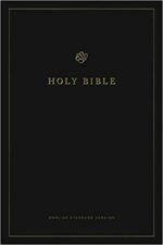 ESV LARGE PRINT BLACK HC O/P