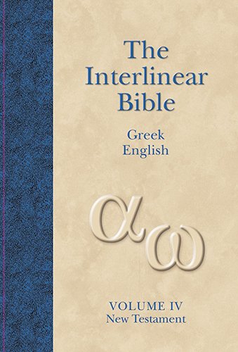 INTERLINEAR GREEK-ENGLISH NEW TEST.