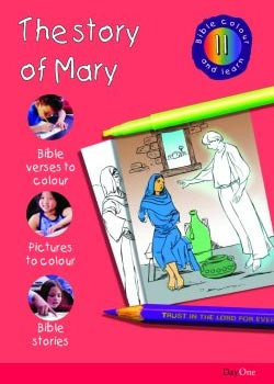 BIBLE COLOUR AND LEARN V11 MARY