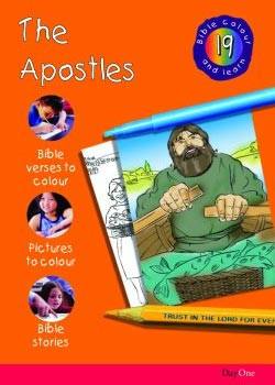 BIBLE COLOUR AND LEARN V19 APOSTLES