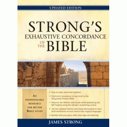 STRONG'S EXHAUSTIVE CONCORDANCE