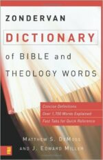 ZON DICTIONARY OF BIBLE THEOLOGY WORDS