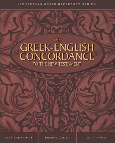 GREEK-ENGLISH CONCORDANCE NT