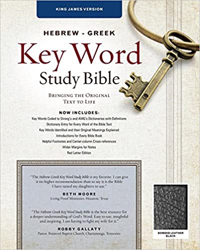 KJV KEY WORD STUDY BIBLE LEATHER