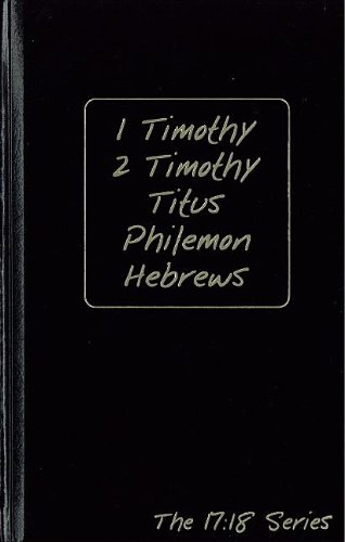 1 TIMOTHY-HEBREWS JOURNIBLE