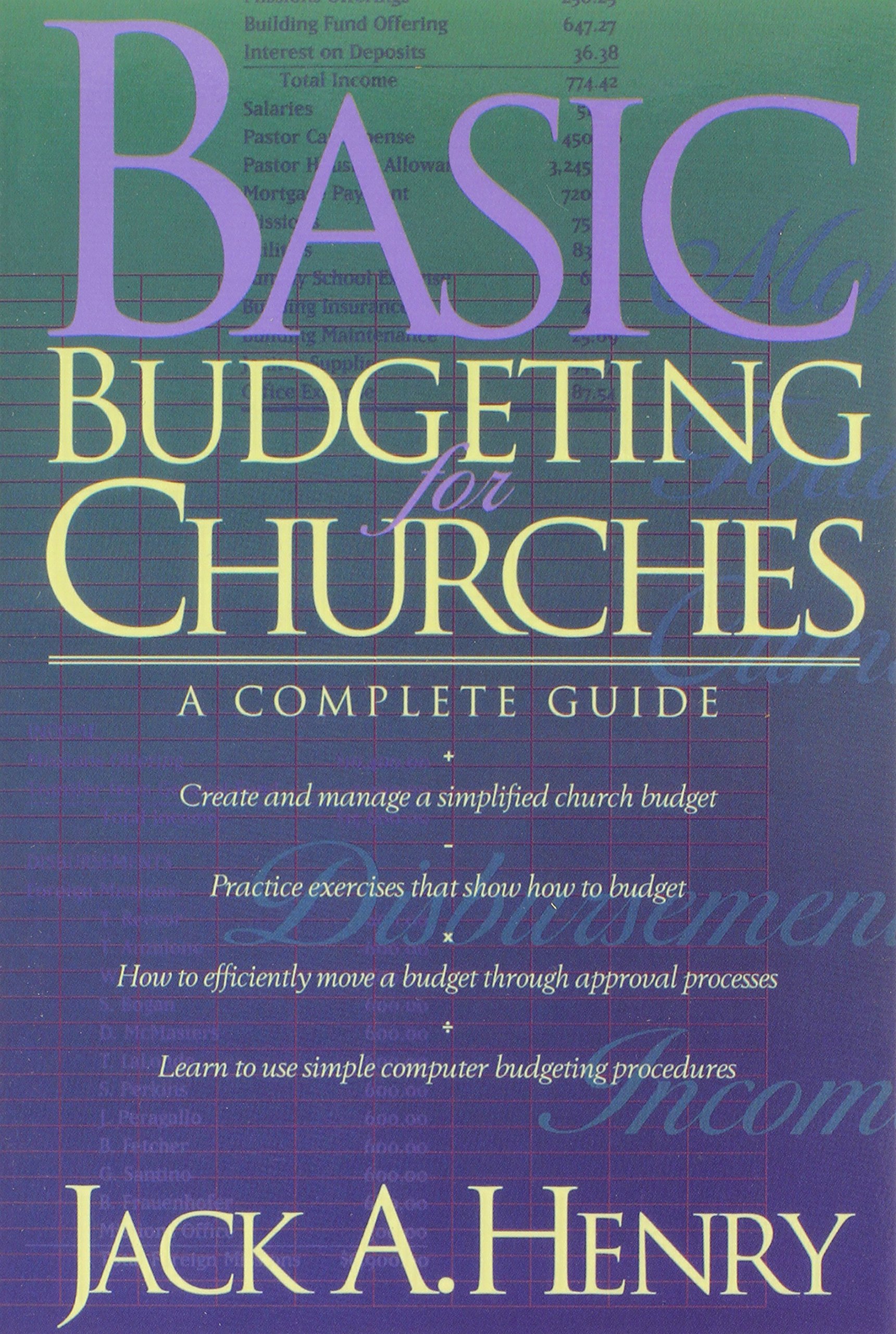 BASIC BUDGETING FOR CHURCHES