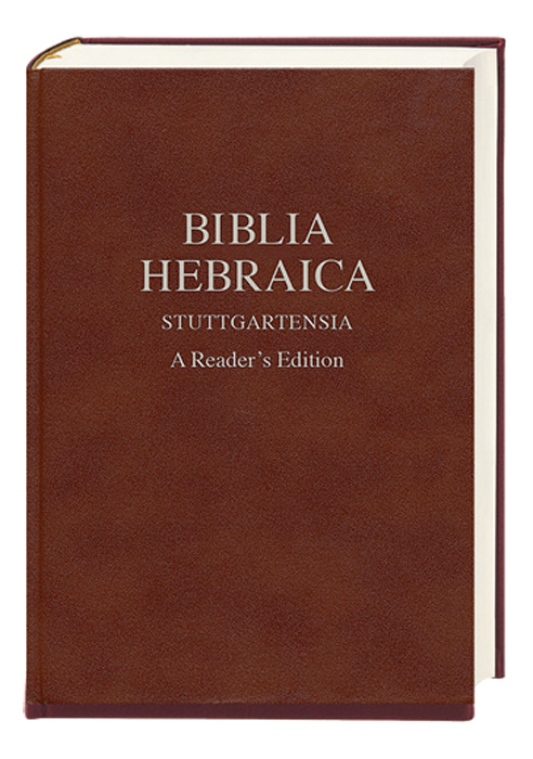 BIBLIA HEBRAICA STUTT READER'S ED H/C