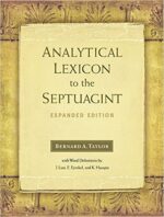 ANALYTICAL LEXICON TO THE SEPTUAGINT