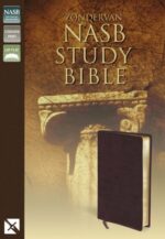 NASB STUDY BIBLE BURGUNDY BONDED LEATHER