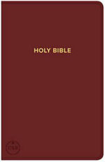 CSB GIFT & AWARD BIBLE, BURGUNDY IM