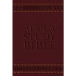 NLT AFRICA STUDY BIBLE BURGUNDY IM L