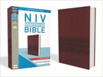 NIV VALUE THIN LP BURGUNDY IM
