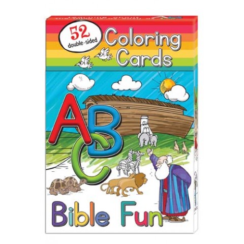 ABC BIBLE FUN COLOURING CARDS BOX SET