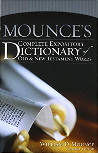 MOUNCE'S COMPL EXPOS DICT OT & NT WORDS