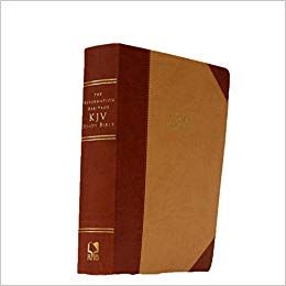KJV STUDY BIBLE TAN/BURGUNDY DUOTONE