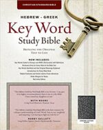 CSB KEY WORD STUDY BIBLE GL BLACK