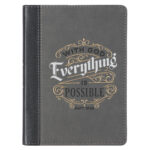 WITH GOD EVERYTHING JOURNAL GREY IM