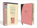 NIV PREM GIFT PINK/BROWN IM