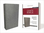 NKJV OPEN BIBLE GRAY HC