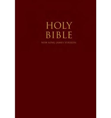 NKJV PEW BIBLE H/C BURGUNDY