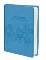 NIV LEATHER TOUCH AQUA BLUE PROTEA O/P