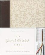 KJV JOURNAL THE WORD CREAM/BROWN IM