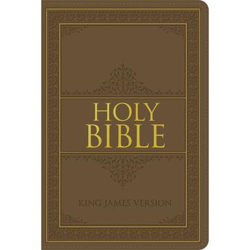 KJV LARGE PRINT TI TAN IM L