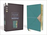 NASB THINLINE LARGE PRINT TEAL IM