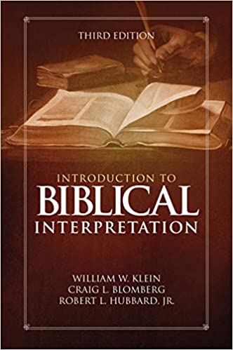 BIBLICAL INTERPRETATION 3RD ED