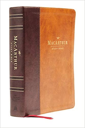 NASB MACARTHUR STUDY 2ND ED IM MAHOGANY