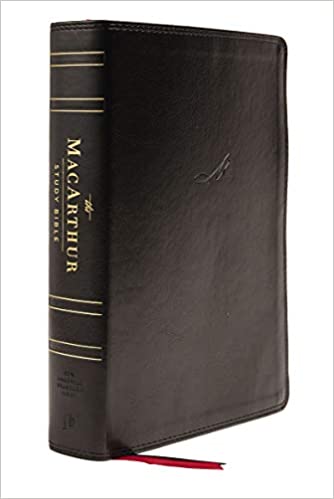 NASB MACARTHUR STUDY 2ND ED IM BLACK