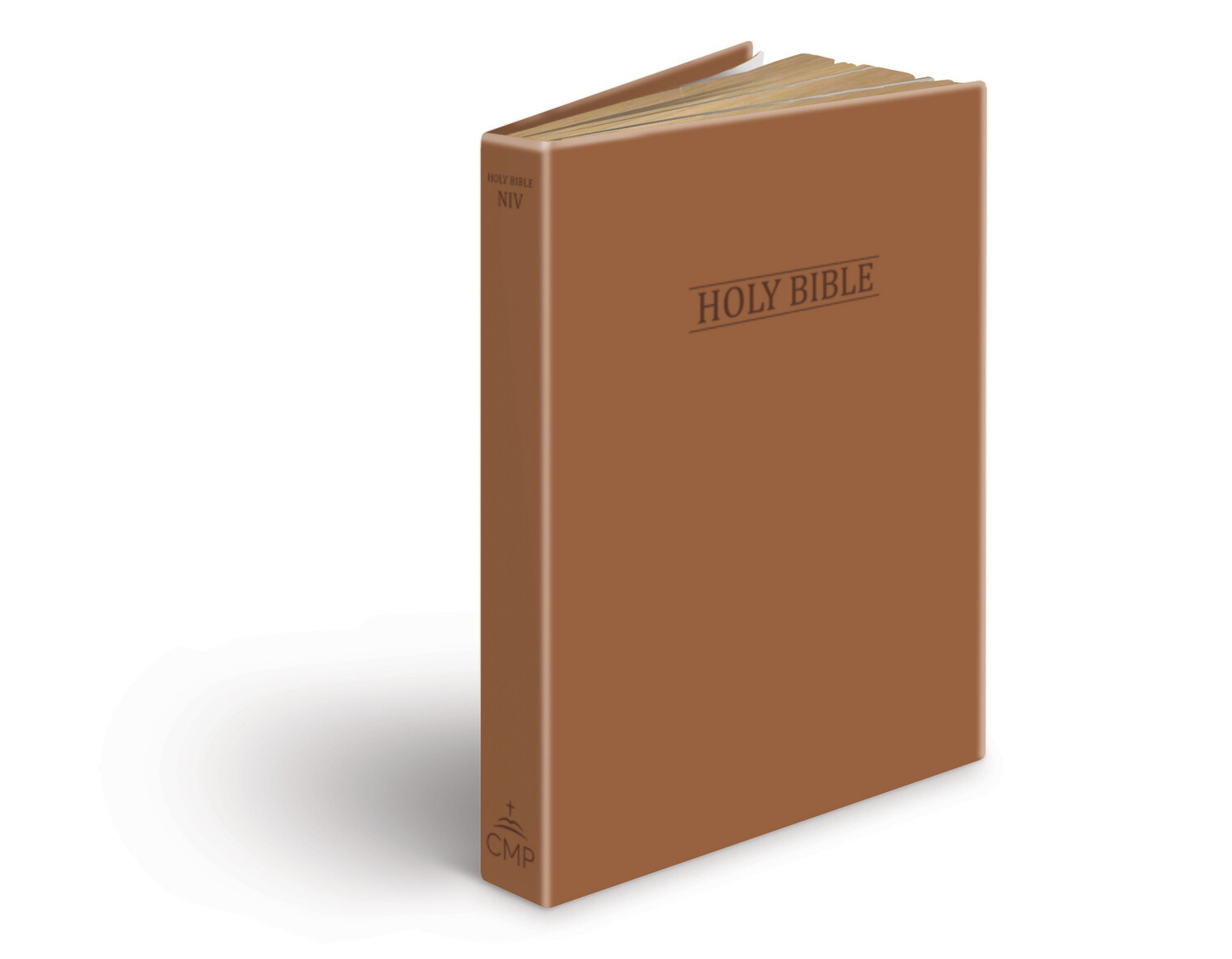 NIV LEATHER TOUCH IM TAN BIBLE O/P