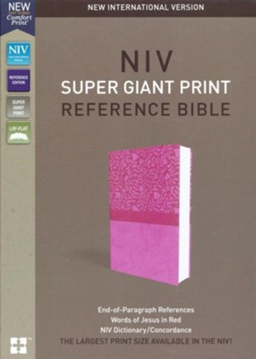 NIV SUPER GIANT PRINT PINK IM