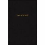 KJV THINLINE BLACK IM