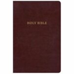 KJV THINLINE BURGUNDY IM