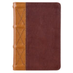 KJV COMPACT LP TWOTONE TAN/BROWN GL
