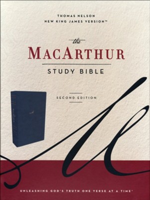 NKJV MACARTHUR STUDY 2ND ED IM NAVY