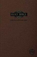 CSB LARGE PRINT CHOC BROWN IM