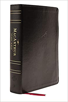 NASB MACARTHUR 2ND ED IM BLACK IDX