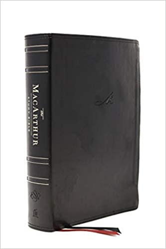 ESV MACARTHUR STUDY BIBLE 2ND ED BLAC IM