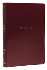 NKJV GIANT PRINT REF C/COL BURGUNDY IM