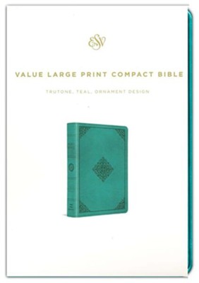 ESV VALUE LP COMPACT BIBLE TT TEAL