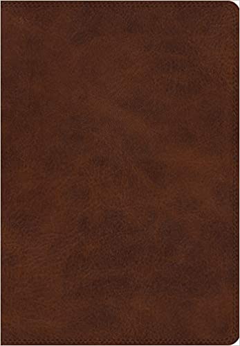 ESV GIANT PRINT TRUTONE DEEP BROWN O/P
