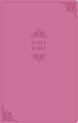 NIV LARGE PRINT THINLINE PINK IM