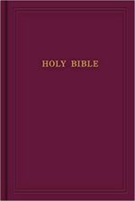 KJV PEW BIBLE GARNET