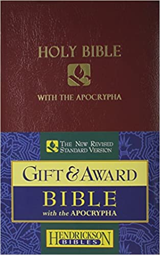 NRSV GIFT & AWARD, APOCRYPHA BURGUNDY